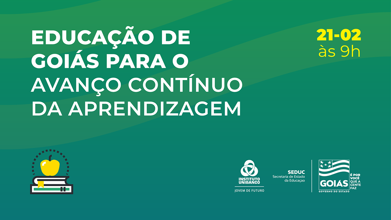 Webinário aborda diretrizes para o avanço contínuo da aprendizagem em Goiás