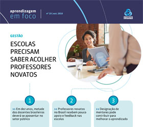 Escolas precisam sabre acolher professores novatos