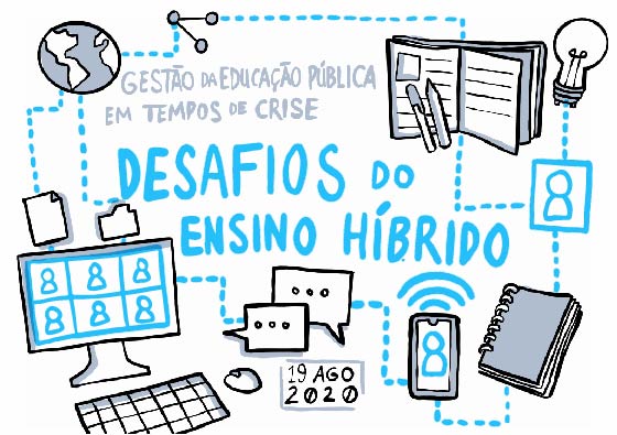 Gestores debatem os desafios do ensino híbrido em webinário realizado pelo Instituto Unibanco