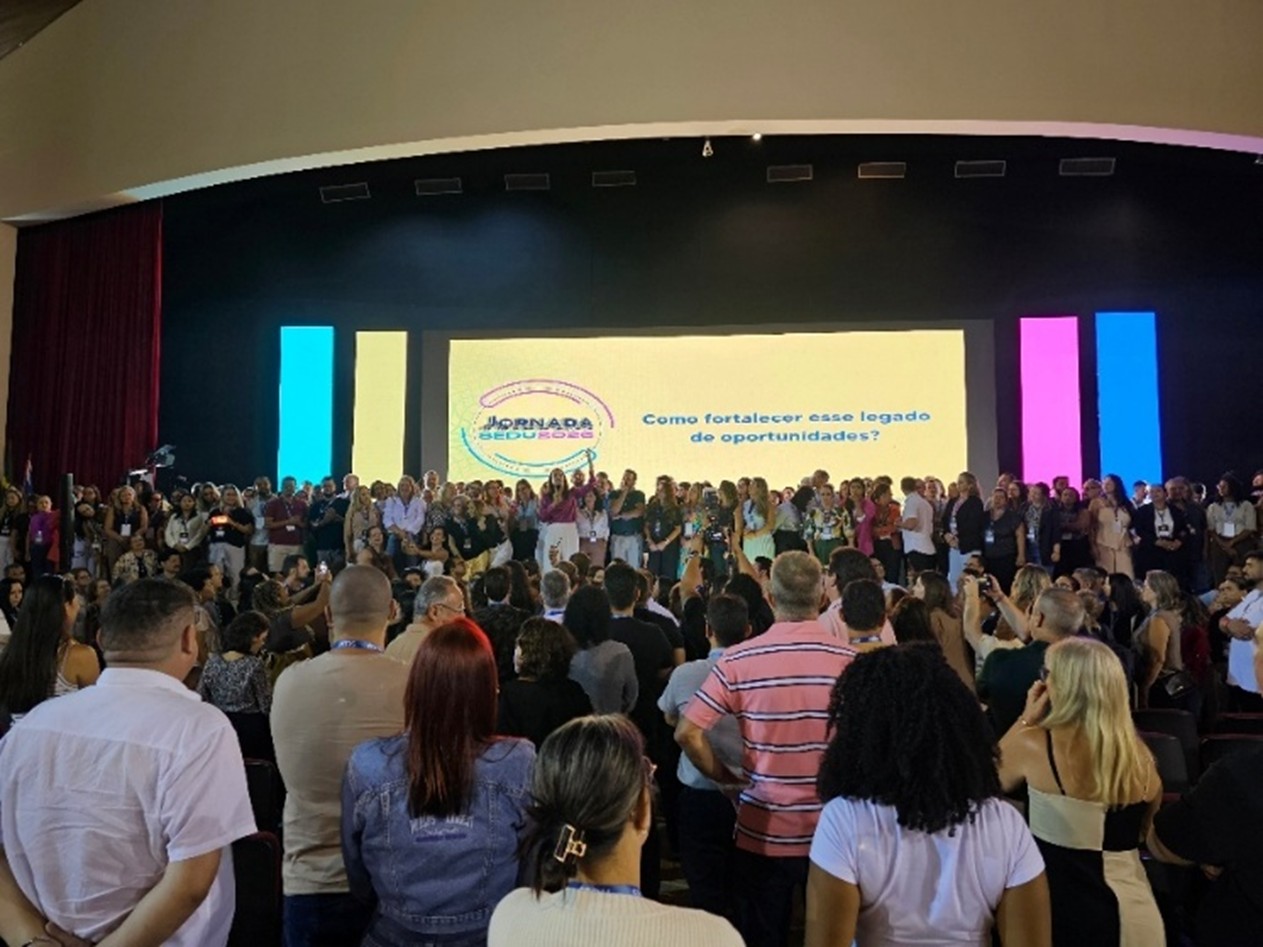 JORNADA SEDU 2026 MOVIMENTA A AGENDA EDUCACIONAL CAPIXABA
